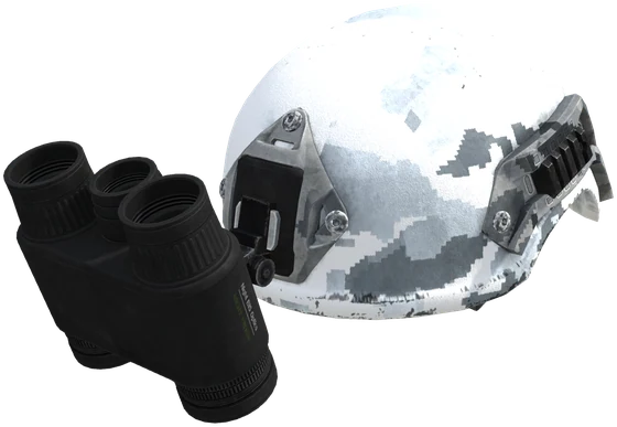 MICH helmet in Arctic Digital