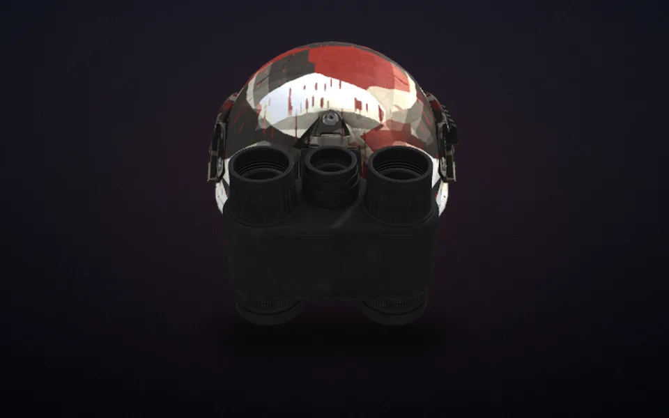 MICH helmet turning all the way round