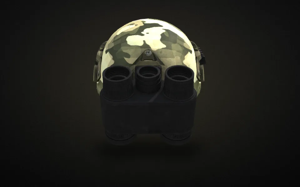 MICH helmet turning all the way round