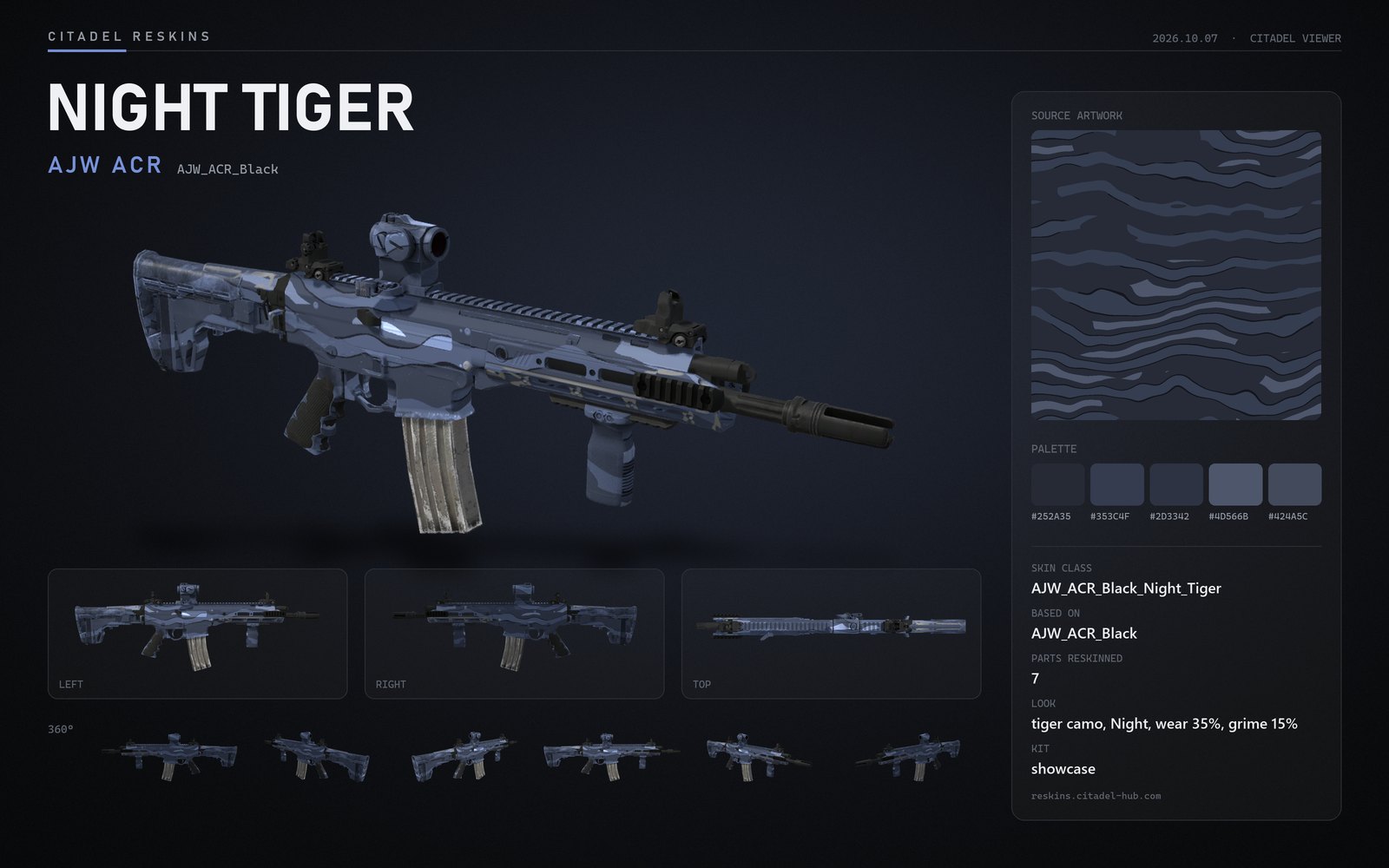 AJW ACR Night Tiger
