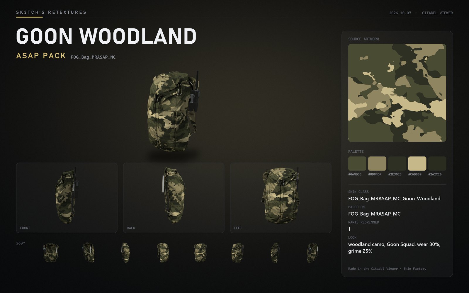MRASAP pack Goon Woodland